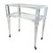 Vintage Italian Acrylic Glass Bar Cart, 1980s, Image 1