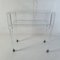 Vintage Italian Acrylic Glass Bar Cart, 1980s 2