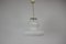 Lámparas colgantes Mid-Century de vidrio atribuidas a Napako, años 60. Juego de 2, Imagen 2