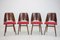 Dining Chairs by Oswald Haerdtl from Thonet, Czechoslovakia, 1960s, Set of 4 2