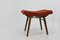 Oak Stool, Czechoslovakia, 1980s 7