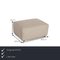 Pouf in tessuto beige di MYCS, Immagine 2