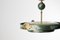 Swedish Art Deco Metal & Brass Ceiling Light, 1930s, Image 4