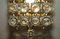 Antique Style Hanging Lantern Ceiling Light in Brass & Crystal Cut Glass, 2000s, Image 9