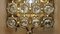 Hängende Laternen-Deckenlampe im antiken Stil aus Messing & geschliffenem Kristallglas, 2000er 14
