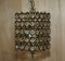 Antique Style Hanging Lantern Ceiling Light in Brass & Crystal Cut Glass, 2000s 17