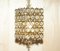 Antique Style Hanging Lantern Ceiling Light in Brass & Crystal Cut Glass, 2000s 2