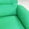 Modulares italienisches Space Age Sofa mit grünem Stoffbezug & Metalleinlage, 1970er 11