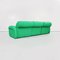 Space Age Italian Green Fabric Modular Sofa with Metal Insert, 1970s, Image 4