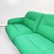 Space Age Italian Green Fabric Modular Sofa with Metal Insert, 1970s 7