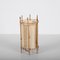 Lampada da tavolo Mid-Century in cotone, bambù e vimini di Louis Sognot, Italia, anni '50, Immagine 9