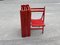 Danish Red Foldable Chairs, 1978, Set of 6, Image 9