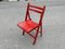 Danish Red Foldable Chairs, 1978, Set of 6, Image 8