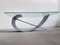 Brutalist Sculptural Steel and Glass Coffee Table, 1990s, Image 7