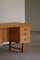 Mid-Century Freestanding Desk in Oak, Made by a Danish Cabinetmaker, 1950s 11