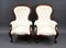 Victorian Mahogany Armchairs, 1860s, Set of 2 2