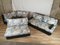 Modular Sofa with Cushions and Armrests, 1970s, Set of 3 5