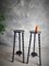 Supports pour Plantes Colonnes, France, 1950s, Set de 2 4