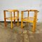Wood Dining Table Chairs, Set of 2 3