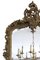 Antique Large Decorative Gilt Wall or Overmantle Mirror, 19th Century 2