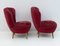 Mid-Century Modern Armchairs in the style of Gio Ponti for Isa Bergamo, Italy, 1950s, Set of 2, Image 4