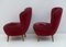 Mid-Century Modern Armchairs in the style of Gio Ponti for Isa Bergamo, Italy, 1950s, Set of 2 6