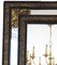 Antiker niederländischer ebonisierter und vergoldeter Wandspiegel, 19. Jh 2