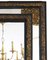 Antique Dutch Ebonised and Gilt Wall or Overmantle Cushion Mirror, 19th Century 3
