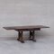 Deco French Oak Dining Table in the style of Dudouyt attributed to Charles Dudouyt, Image 3