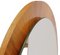 Round Mirror on Teak Plate 2