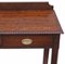 Antique Late 19th Century Oak Writing Desk Dressing Serving Table, 1890s 5