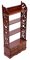 Antique Mahogany Fretwork Bookcase with Trinket Drawers, 1900s 2