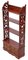 Antique Mahogany Fretwork Bookcase with Trinket Drawers, 1900s 4