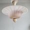 Lámpara colgante de cristal de Murano, años 30, Imagen 3