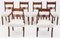 Antike Esszimmerstühle aus Mahagoni, 19. Jh., 6er Set 1
