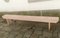 Vintage Pink Wood Bench, 1960s 27