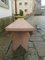 Vintage Pink Wood Bench, 1960s, Image 21