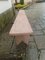 Vintage Pink Wood Bench, 1960s 14