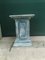 Antique Blue Wood Stand 1