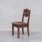 Deco French Oak Dining Chairs in the style of Dudouyt, Set of 6 14