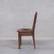 Deco French Oak Dining Chairs in the style of Dudouyt, Set of 6 12