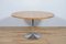 Mid-Century Zebrawood Round Dining Table, 1970s, Image 1