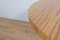 Mesa de comedor Mid-Century redonda de madera de zebrano, años 70, Imagen 7
