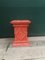 Antique Red Wooden Stand 1