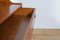 Mid-Century Teak Shelf with Pull-Out Top, 1960s 11