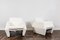 White Boucle Armchairs, 1970s , Set of 2, Image 1