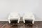 White Boucle Armchairs, 1970s , Set of 2, Image 29