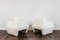 White Boucle Armchairs, 1970s , Set of 2, Image 22