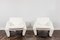 White Boucle Armchairs, 1970s , Set of 2, Image 19