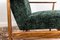 Mid-Century Modern Green Armchairs, Germany, 1960s, Set of 2, Image 3